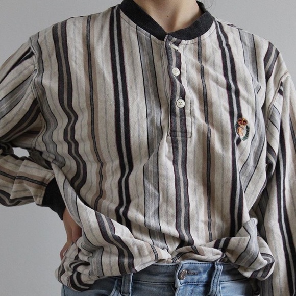 CHAPS Ralph Lauren Stripe Shirt - Picture 2 of 4